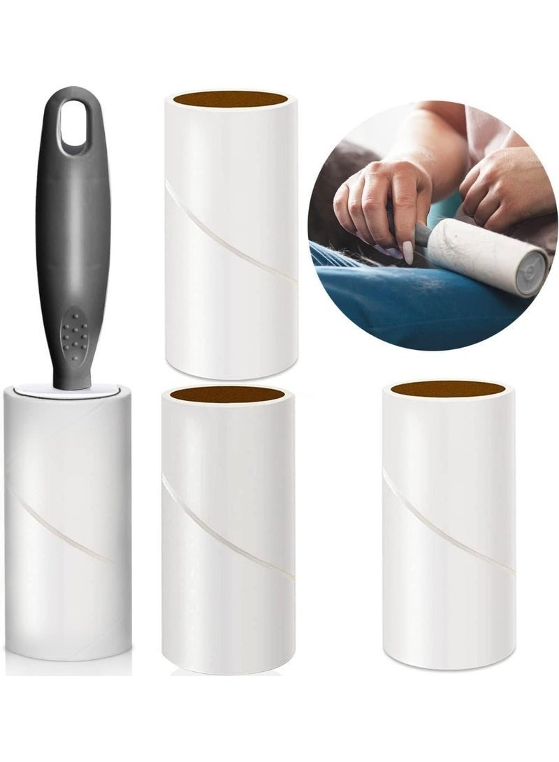 أيكيا لفافات إعادة ملء لفرشاة إزالة الوبر – 2 لفات، كل لفافة تحتوي على 60 ورقة لاصقة – لإزالة الشعر، الوبر، الغبار من الملابس، الأثاث ومقاعد السيارات مناسبة لفرشاة - Image 4